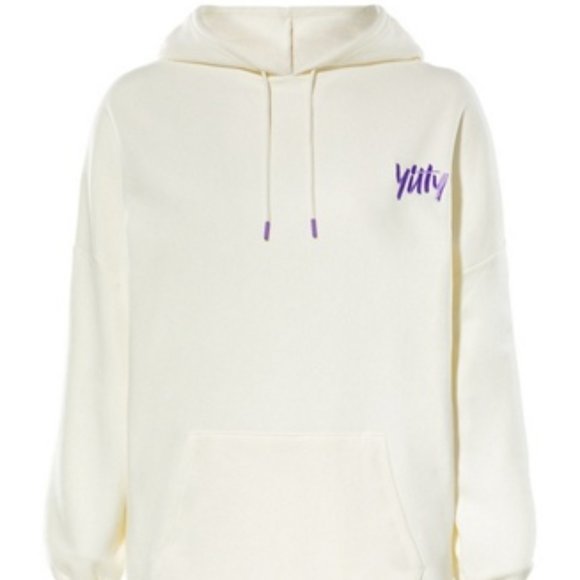 Major Label Oversized Hoodie - S - On My Ivories - NEW! - Picture 3 of 8